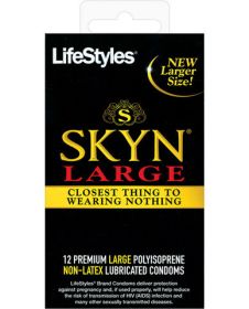 Lifestyles skyn large non-latex - box of 12