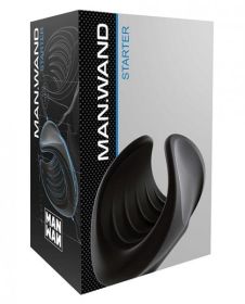 Man Wand Starter Black Masturbation Tool