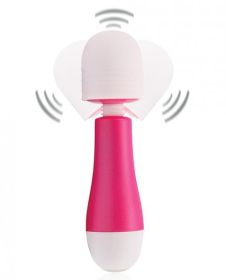 Fuzu Rechargeable &amp; Travel Size Mini Wand Pink