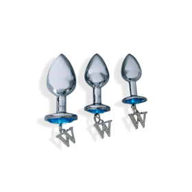 Opis – 3 piece luxury gem butt plug & anal training kit